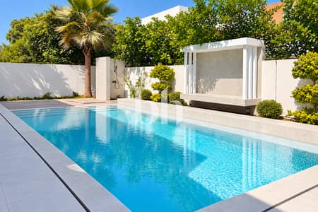 4 Camere Villa in affitto a Saadiyat Island, Abu Dhabi - Sunlit Modern Backyard Pool Oasis