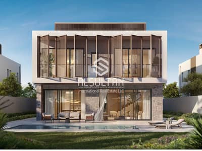 فیلا 4 غرف نوم للبيع في جزيرة الحديريات، أبوظبي - Nawayef Homes Type 5 - Day - Back View. jpg فیلا 4 غرف نوم للبيع في جزيرة الحديريات، أبوظبي - Nawayef Homes Type 5 - Day - Back View. jpg