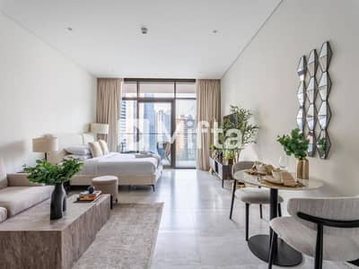 Studio for Rent in Business Bay, Dubai - Fully Furnished | Studio | Sleek Waterfront Living