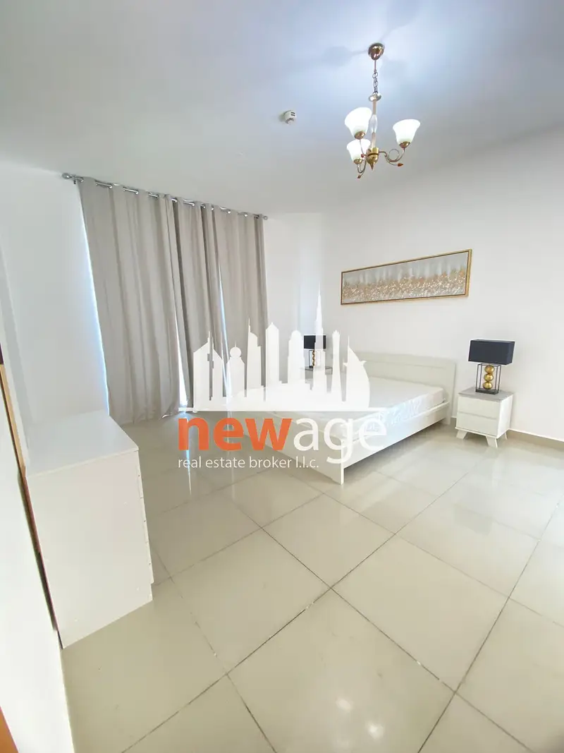 Furnished 1BR Apartment | Lakeside Tower C | Lake & Pool View