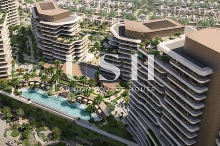 2 Schlafzimmer Wohnung zum Verkauf in Haven by Aldar, Dubai - aldar_properties-verdes_by_haven_jade-haven-cgi-004. jpg 2 Schlafzimmer Wohnung zum Verkauf in Haven by Aldar, Dubai - aldar_properties-verdes_by_haven_jade-haven-cgi-004. jpg