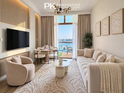 شقة 1 غرفة نوم للايجار في نخلة جميرا، دبي - Stunning Sea View Apartment with Pool and Gym in Dubai