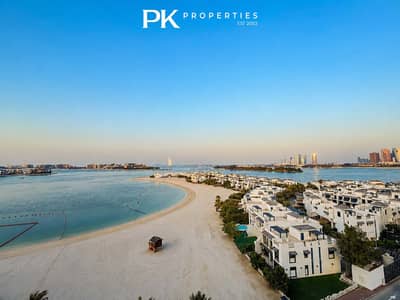 朱美拉棕榈岛， 迪拜 1 卧室单位待租 - Refurbished 1 Bed with Sea view and RIVA Access