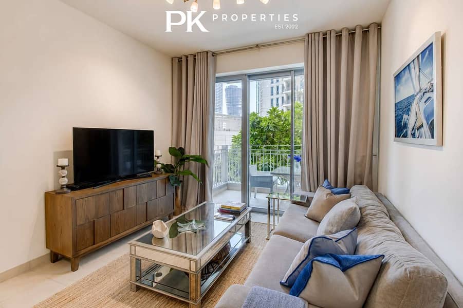 3 Dubai Mall 1BR Apartment with Balcony & Gym