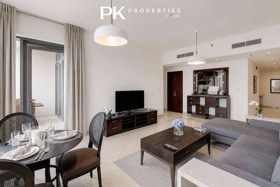 2 Luxury Dubai Apartment with Golf Course Views