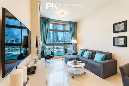 شقة 1 غرفة نوم للايجار في دبي مارينا، دبي - Dubai Apartment: 1BR with Pool, Gym & Balcony شقة 1 غرفة نوم للايجار في دبي مارينا، دبي - Dubai Apartment: 1BR with Pool, Gym & Balcony