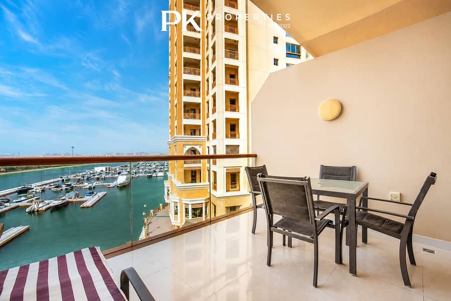 13 Palm Jumeirah Studio with Stunning Marina View!