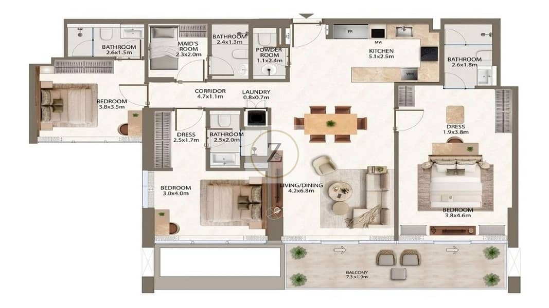 17 Floor plan