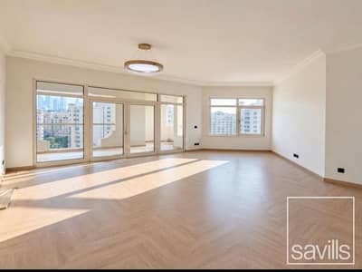 3 Bedroom Apartment for Rent in Palm Jumeirah, Dubai - Full Upgrade I Beachside I Vacant Now 3 Bedroom Apartment for Rent in Palm Jumeirah, Dubai - Full Upgrade I Beachside I Vacant Now