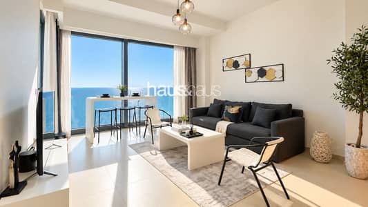 1 Bedroom Flat for Rent in Dubai Marina, Dubai - 1 Bed | Furnished | Sea and Marina View | AC Free
