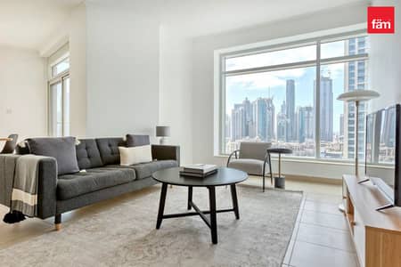 2 Bedroom Flat for Rent in Downtown Dubai, Dubai - Furnished | Vacant Now | High Floor | Spacious