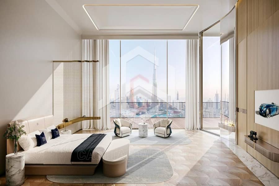 3 4BR Sky Mansion Penthouse | Burj & Water Canal View