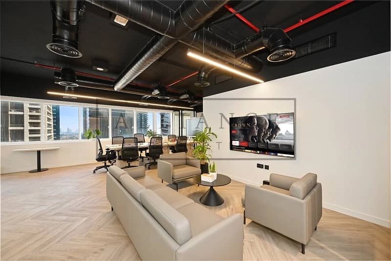 3 partitions | Rented | High Floor | Furnished