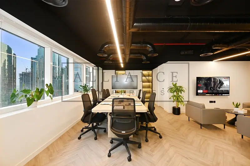 3 partitions | Rented | High Floor | Furnished