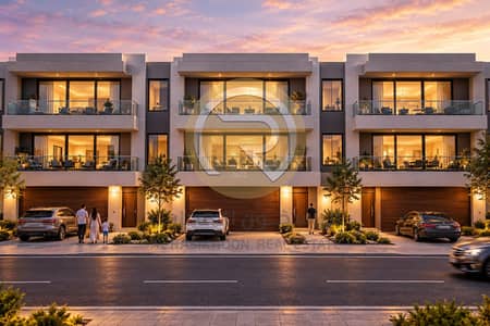 Plot for Sale in Al Belaida, Sharjah - Luxury Townhouses at Sunset. png