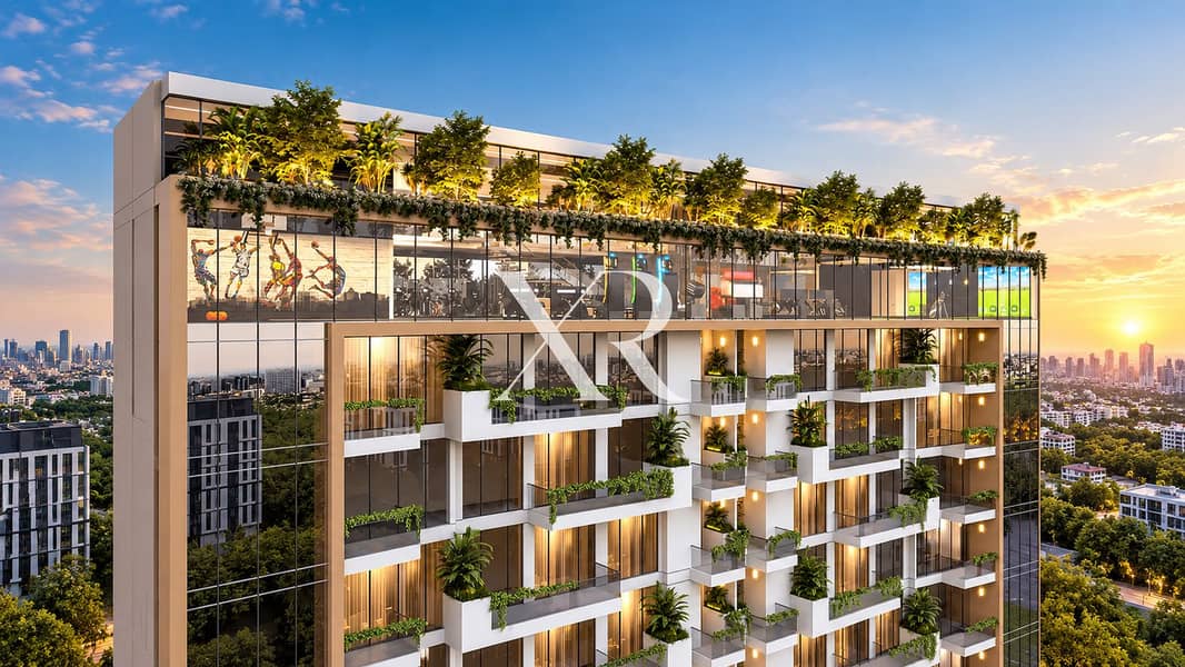 14 Golden-Hour Rooftop Garden Tower. png