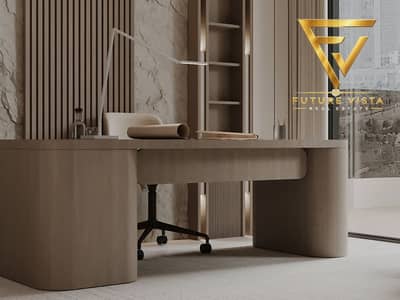 فلیٹ 1 غرفة نوم للبيع في ميدان، دبي - 11_Interior_Home_Office. jpg