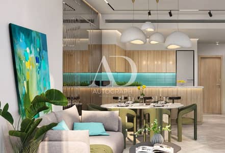 大马士革湖住宅， 迪拜 1 卧室公寓待售 - Seamless architectural rendering-5. png