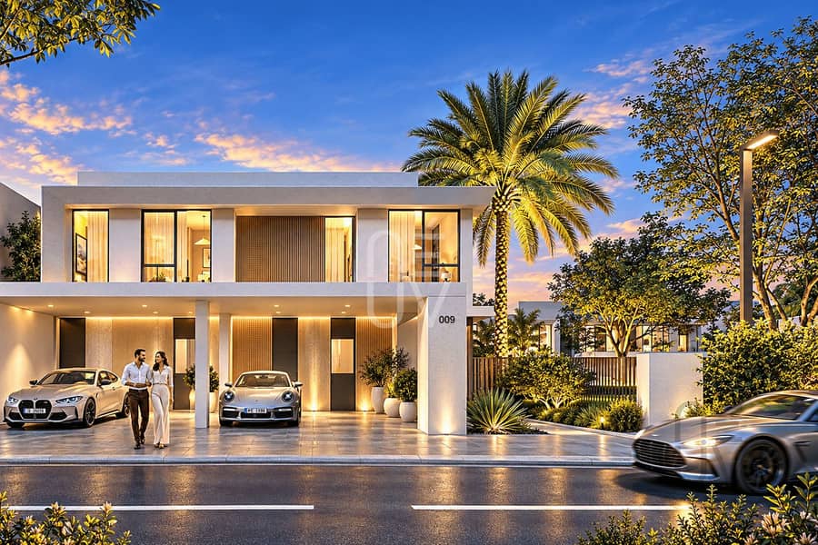 4 Bed Corner Villa | Single Row | Near Park