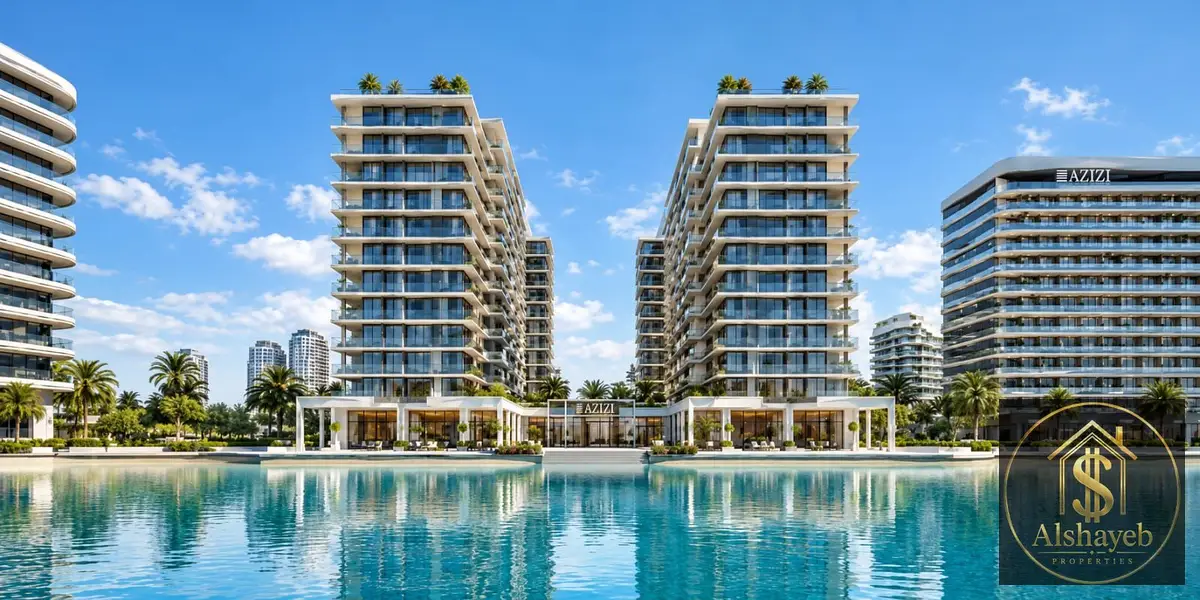 SPACIOUS CORNER 1BR | GARDEN & LAGOON VIEWS | AZIZI VENICE