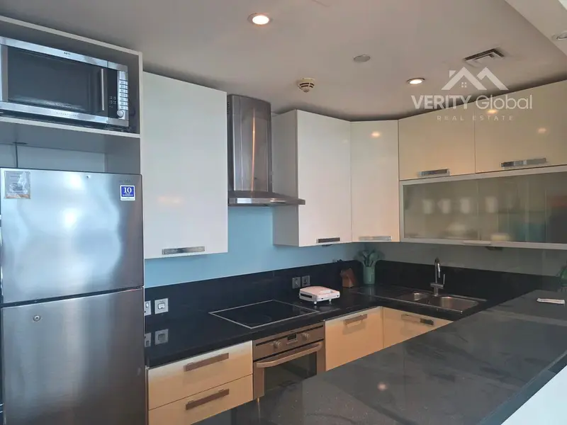 Furnished 1BR Apartment | Bonnington Tower JLT | Marina & City View
