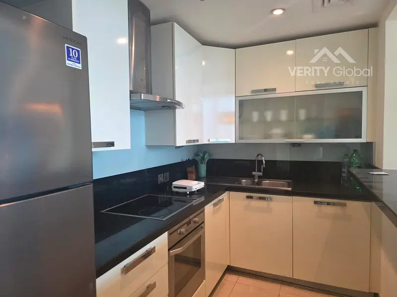 Furnished 1BR Apartment | Bonnington Tower JLT | Marina & City View