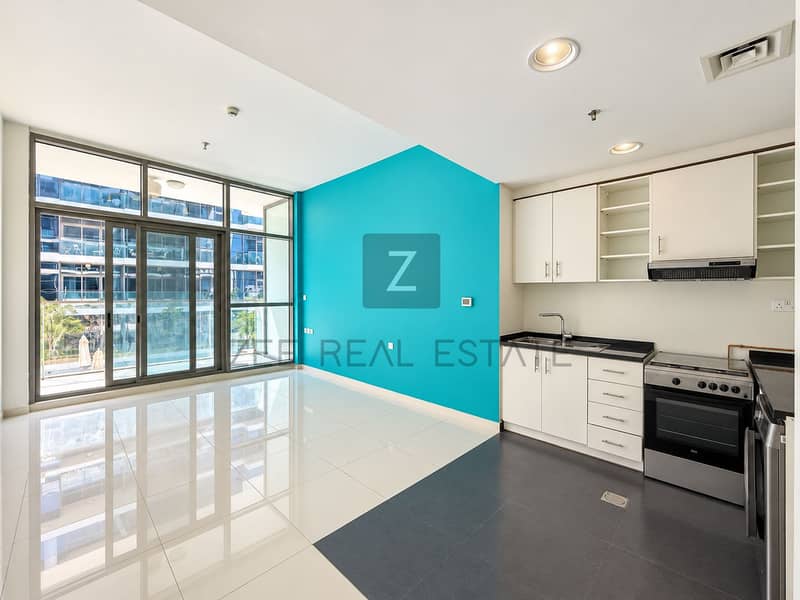 5 Luminous apartment interior with turquoise accent wall-1. PNG