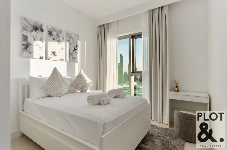 Burj Khalifa View | 2BR Apartment | Upgraded & Furnished