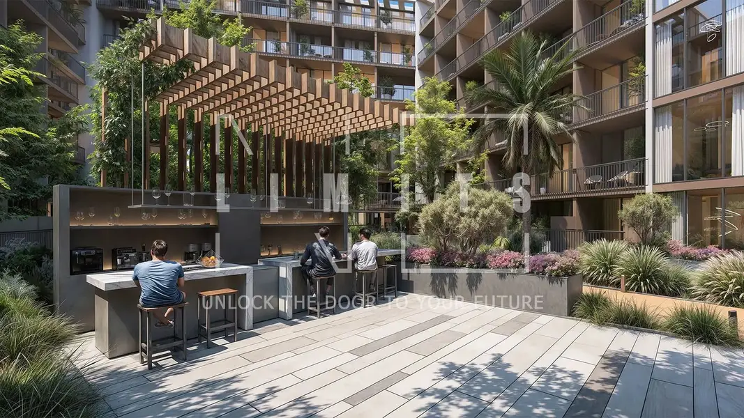 Q1 2027 handover | furnished | Sky Beach-style pool | Near Dubai Hills Mall