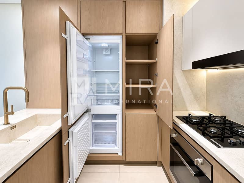 4 Modern Kitchen with Open Fridge and Pantry