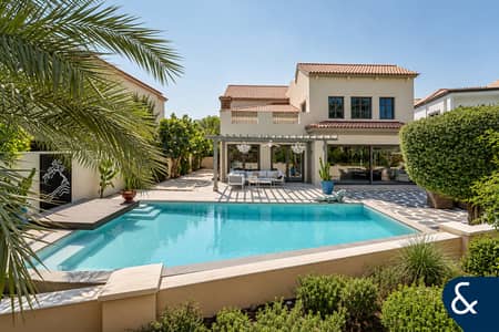 5 Bedroom Villa for Sale in Jumeirah Golf Estates, Dubai - New Listing - Upgraded and Extended - Golf View