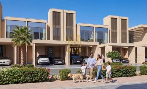 4 habitaciones Townhouse para en Venta en Sobha Sanctuary, Dubai - VILLA - 6PLEX-T4B-T4D_Front View_03_4. jpg. webp