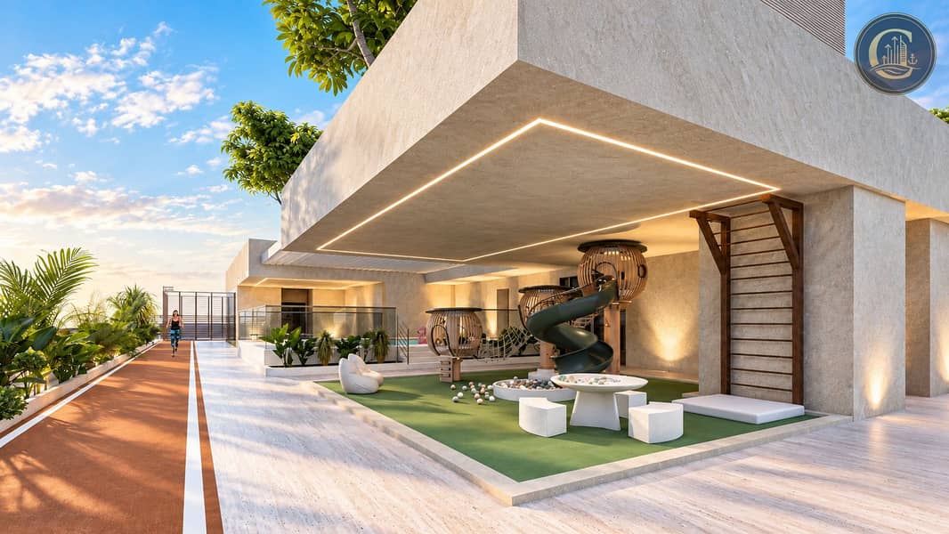 15 Golden-Hour Rooftop Playground Terrace. png