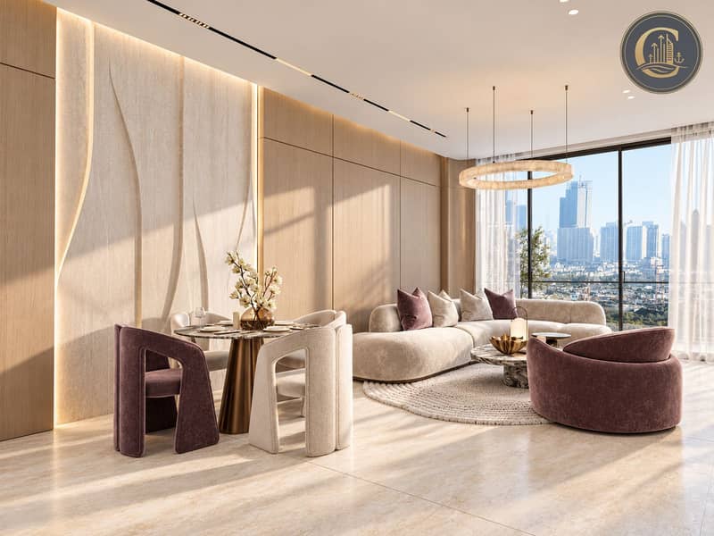 2 Sunlit Luxury Living and Dining Interior. png