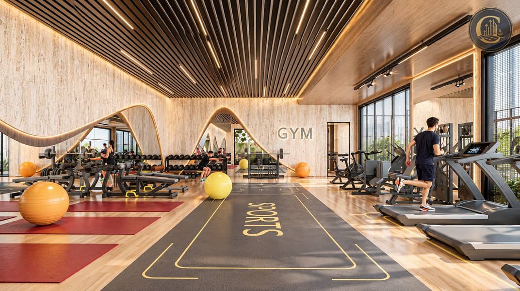 13 Luxury Modern Gym with Sports Training Lane. png