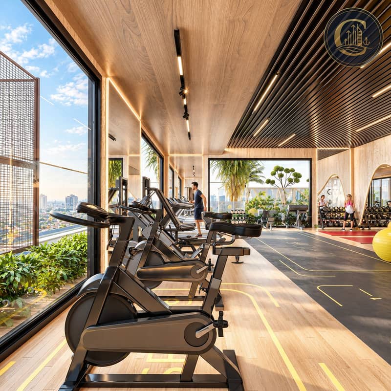 20 Sunlit Luxury Gym with City Views. png