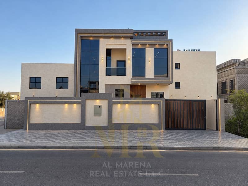 Modern Luxury Villa Facade. png Modern Luxury Villa Facade. png