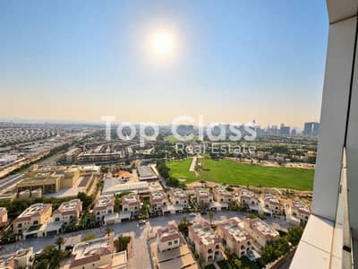 Studio for Rent in Dubai Sports City, Dubai - Bigger Unit | Fully Furnished | Golf View