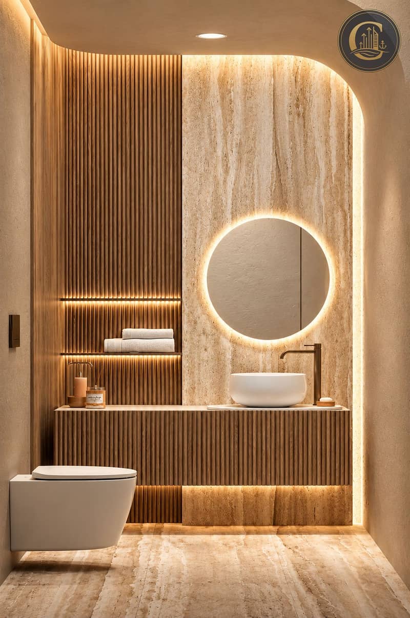 6 Warm Minimalist Luxury Bathroom. png