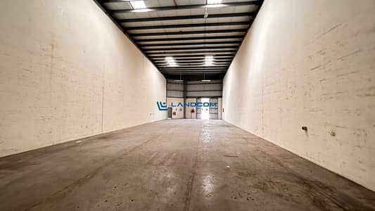 Warehouse for Rent in Dubai Investments Park (DIP), Dubai - Road-Facing Insulated Warehouse|38KW Power| 8M height