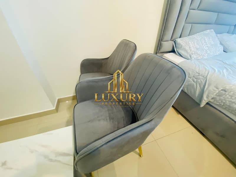 7 ✨ LUXURY FURNISHED STUDIO FOR RENT | AL ZAHIA UPTOWN, SHARJAH 🏡 💰 AED 40,000/YEAR 💳 Pa
