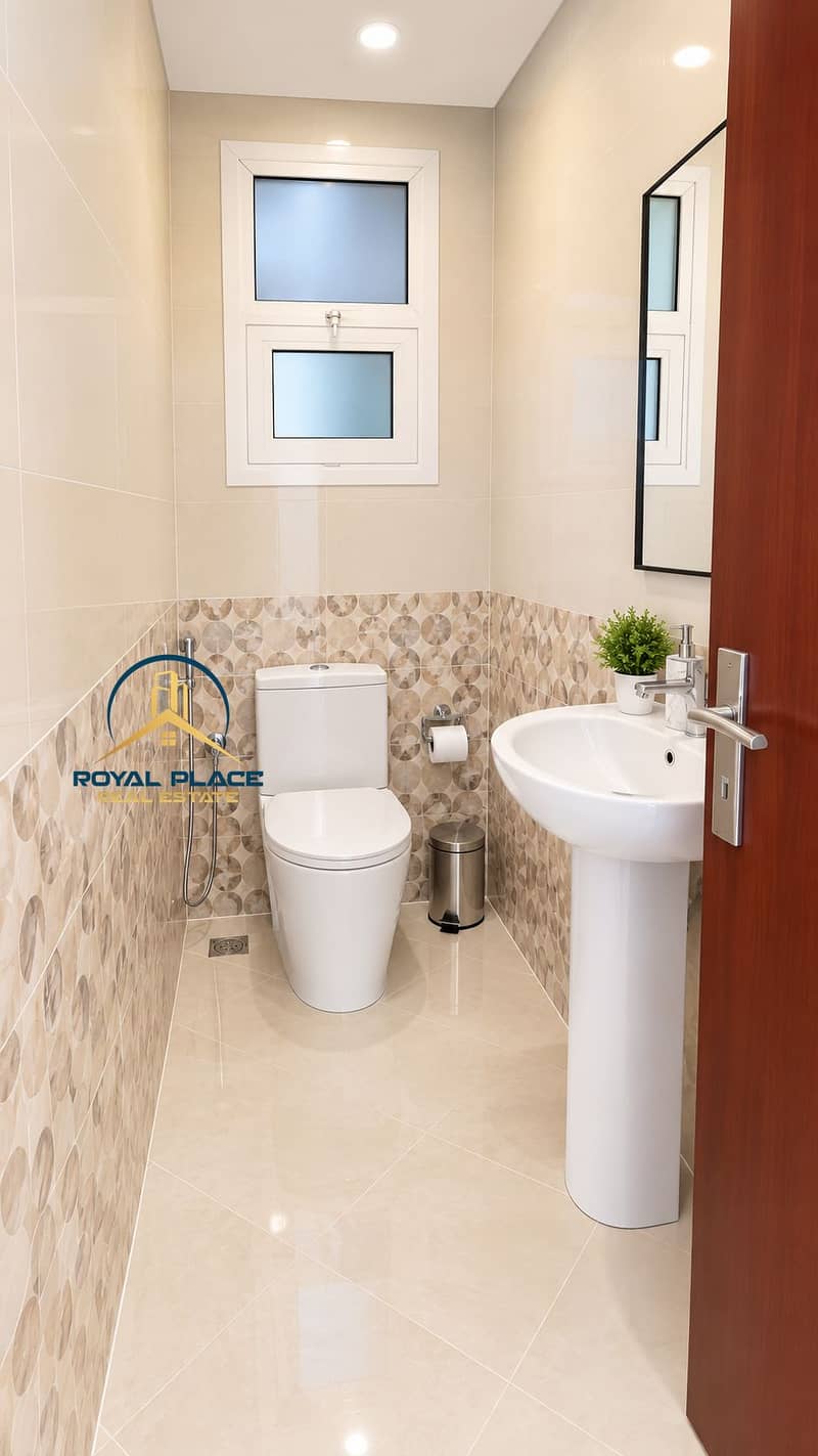 7 Modern Beige Mosaic Bathroom. png