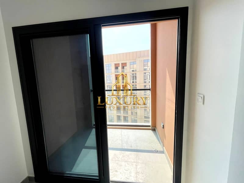 9 Bright & Spacious 1 BHK with Balcony in Al Mamsha | AED 42,997 Yearly | Easy Payments