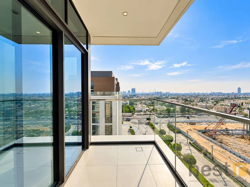 23 Sunlit Modern Balcony Cityscape. png