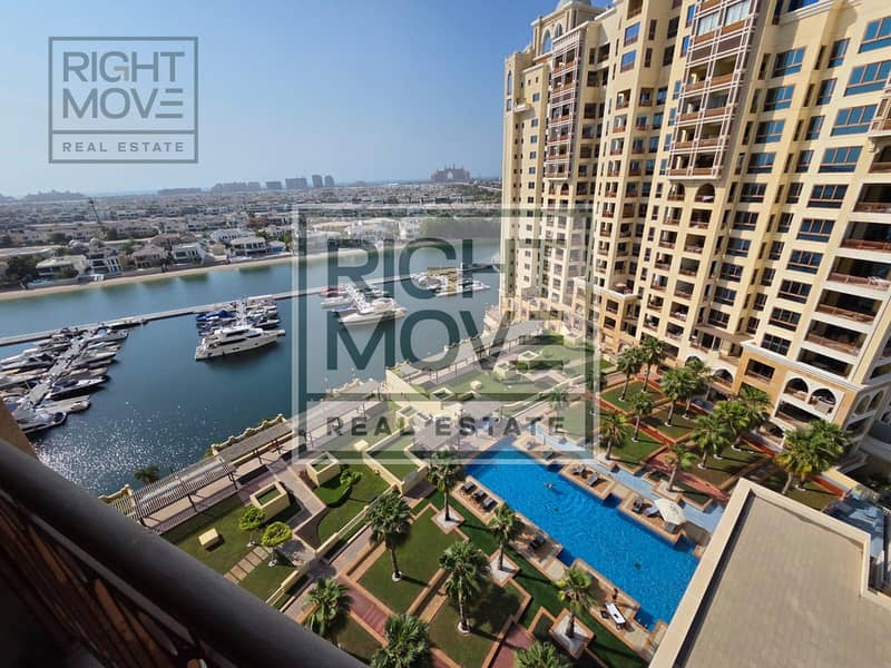 Квартира в Палм Джумейра,Марина Резиденции, 2 cпальни, 185000 AED - 16946416 Квартира в Палм Джумейра,Марина Резиденции, 2 cпальни, 185000 AED - 16946416