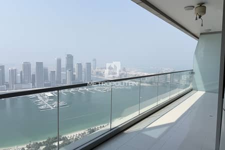 شقة 3 غرف نوم للايجار في دبي مارينا، دبي - Amazing Full Sea View| Top Floor| Spacious Layout