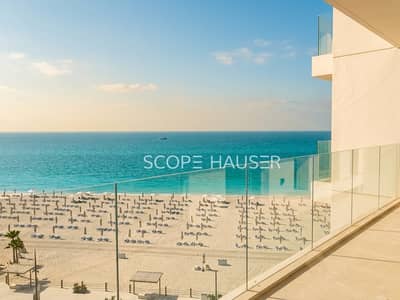 2 Bedroom Flat for Rent in Saadiyat Island, Abu Dhabi - Sea view 2BHK +Maid | 3 Balconies | Beachfront