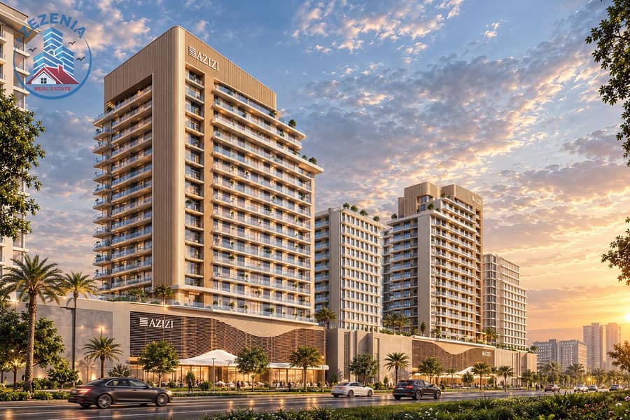 Sunset Luxury Towers on a Palm-Lined Boulevard. png Sunset Luxury Towers on a Palm-Lined Boulevard. png