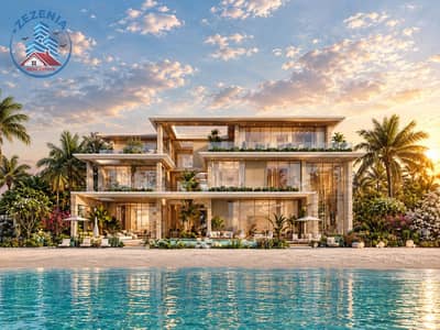 4 Bedroom Villa for Sale in Ajmal Makan City - Sharjah Waterfront, Sharjah - Golden Hour Beachfront Villa. png 4 Bedroom Villa for Sale in Ajmal Makan City - Sharjah Waterfront, Sharjah - Golden Hour Beachfront Villa. png