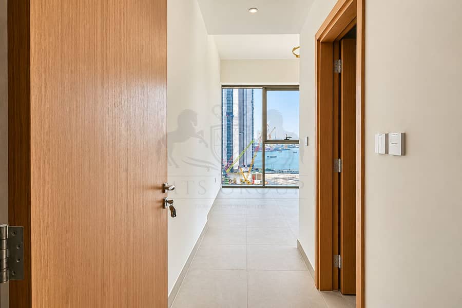 10 Bright Minimalist Hallway with Harbor View. png